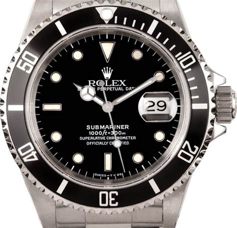 men rolex black face|Rolex Submariner Black Face Men's Watch 16610BKSO .